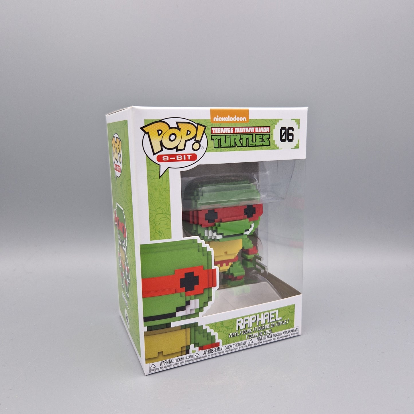 Funko Pop! 8-Bit	Teenage Mutant Ninja Turtles	#06	Raphael Zustand: Sehr Gut