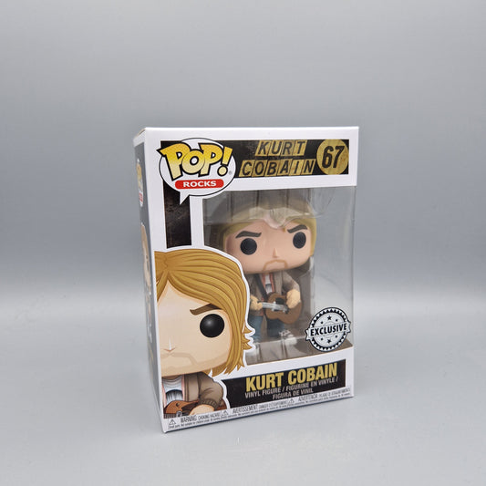 Funko Pop! Rocks	Kurt Cobain	#67	Kurt Cobain	Exclusive		Zustand:	Sehr Gut