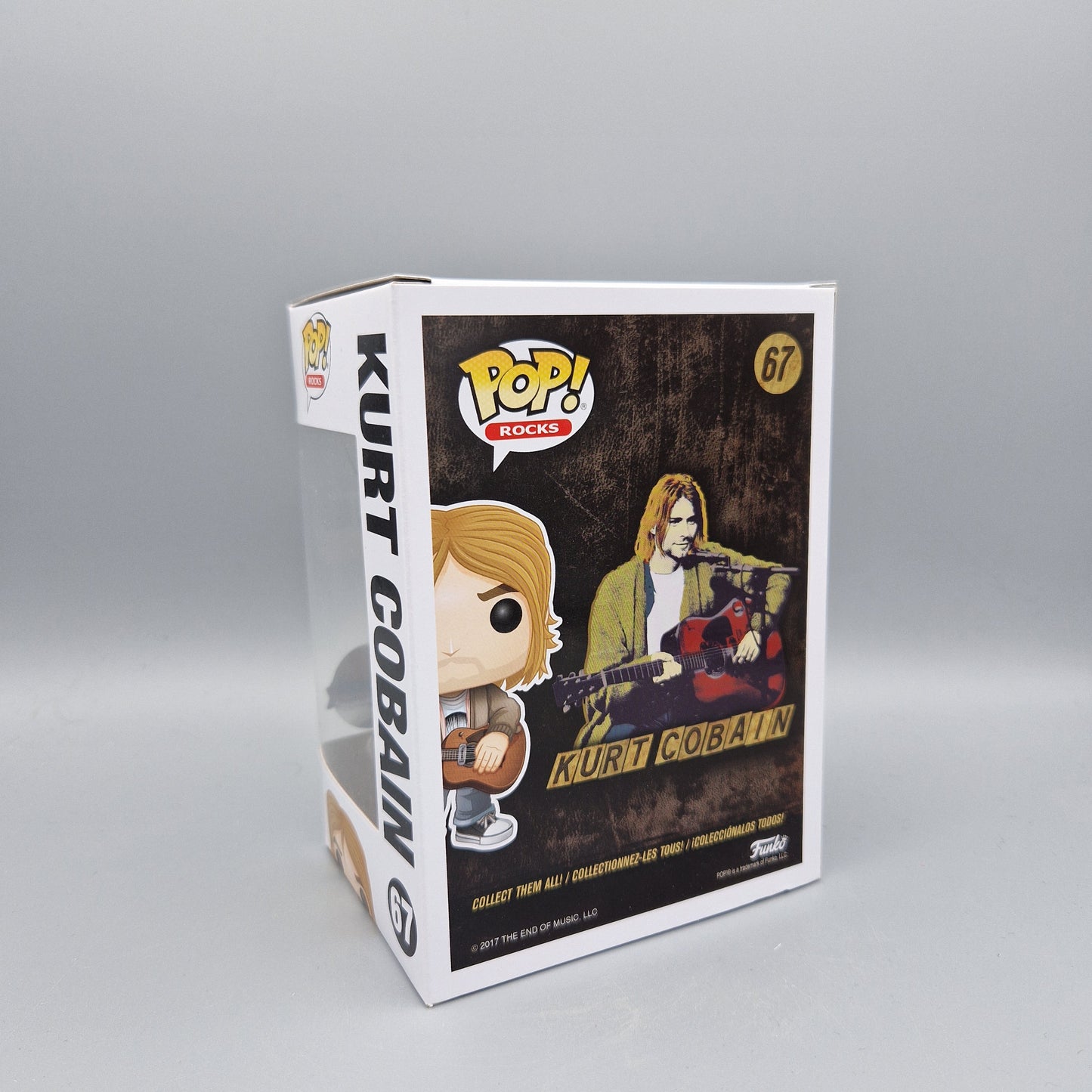 Funko Pop! Rocks	Kurt Cobain	#67	Kurt Cobain	Exclusive		Zustand:	Sehr Gut