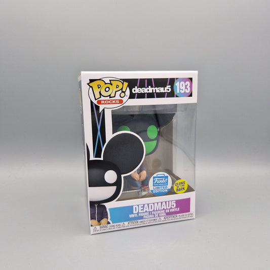 Funko Pop! Rocks deadmau5	#193	Deadmau5	Funko-Shop Limited Edition	Glows in the Dark
