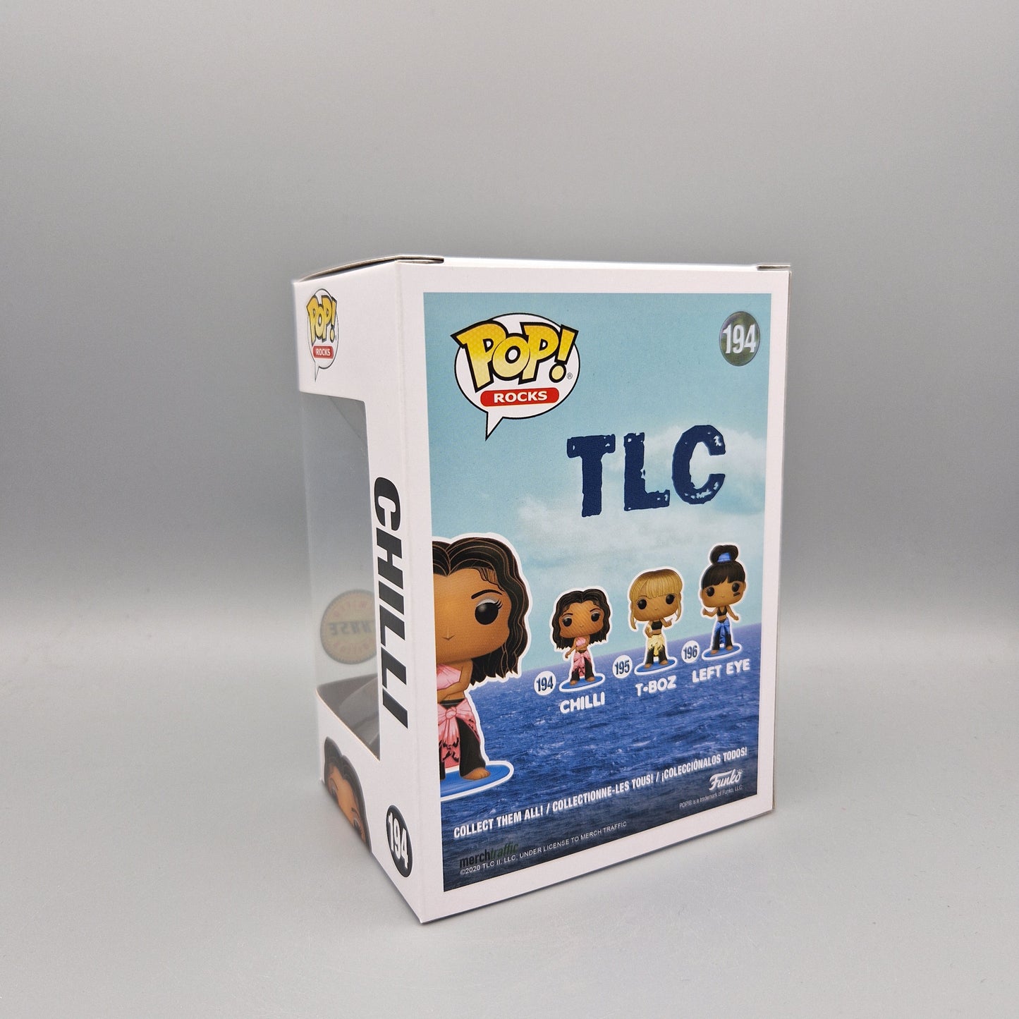Funko Pop! Rocks TLC	#194	Chilli Chase-Variante Zustand:	Sehr Gut