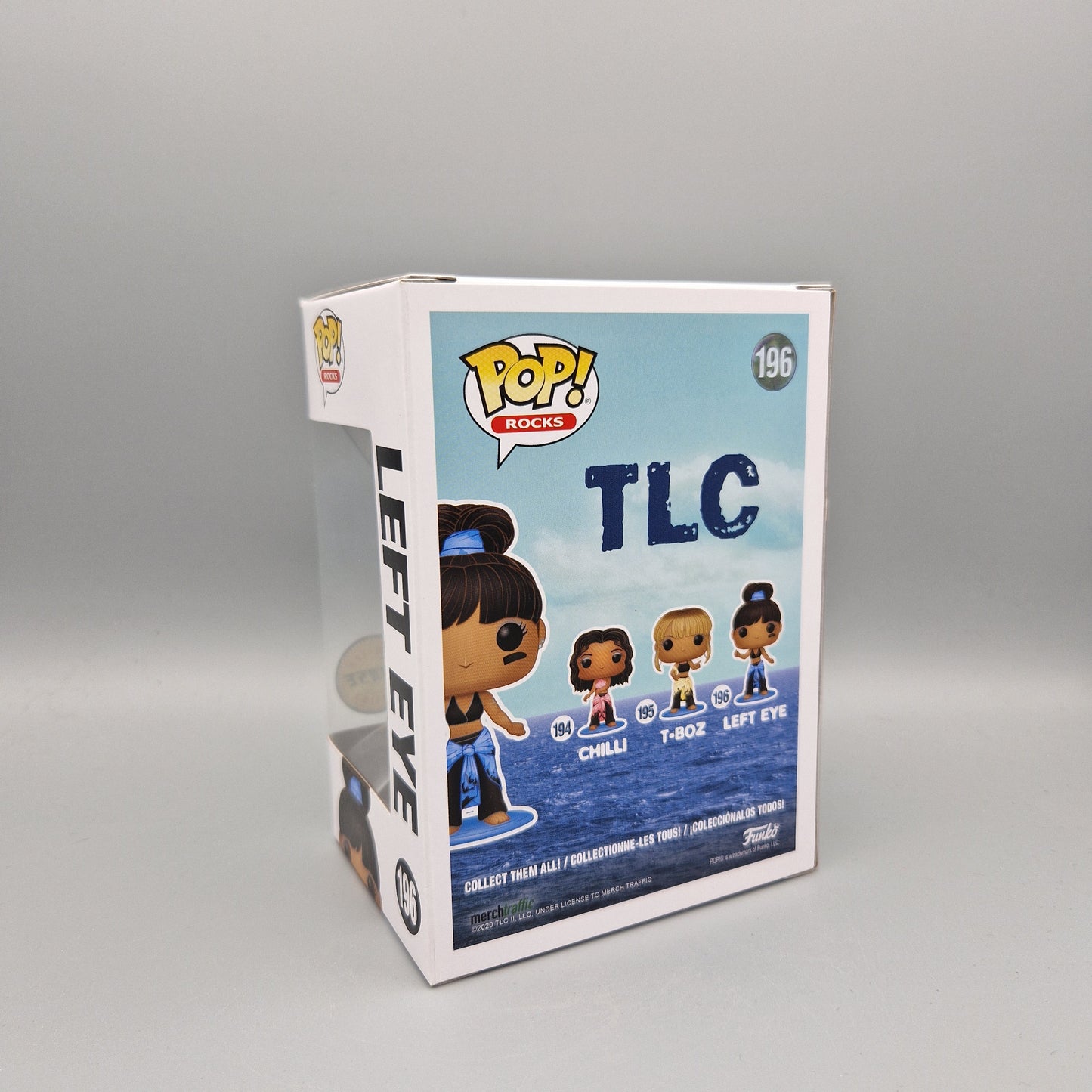 Funko Pop! Rocks TLC	#196	Left Eye Chase-Variante Zustand:	Sehr Gut