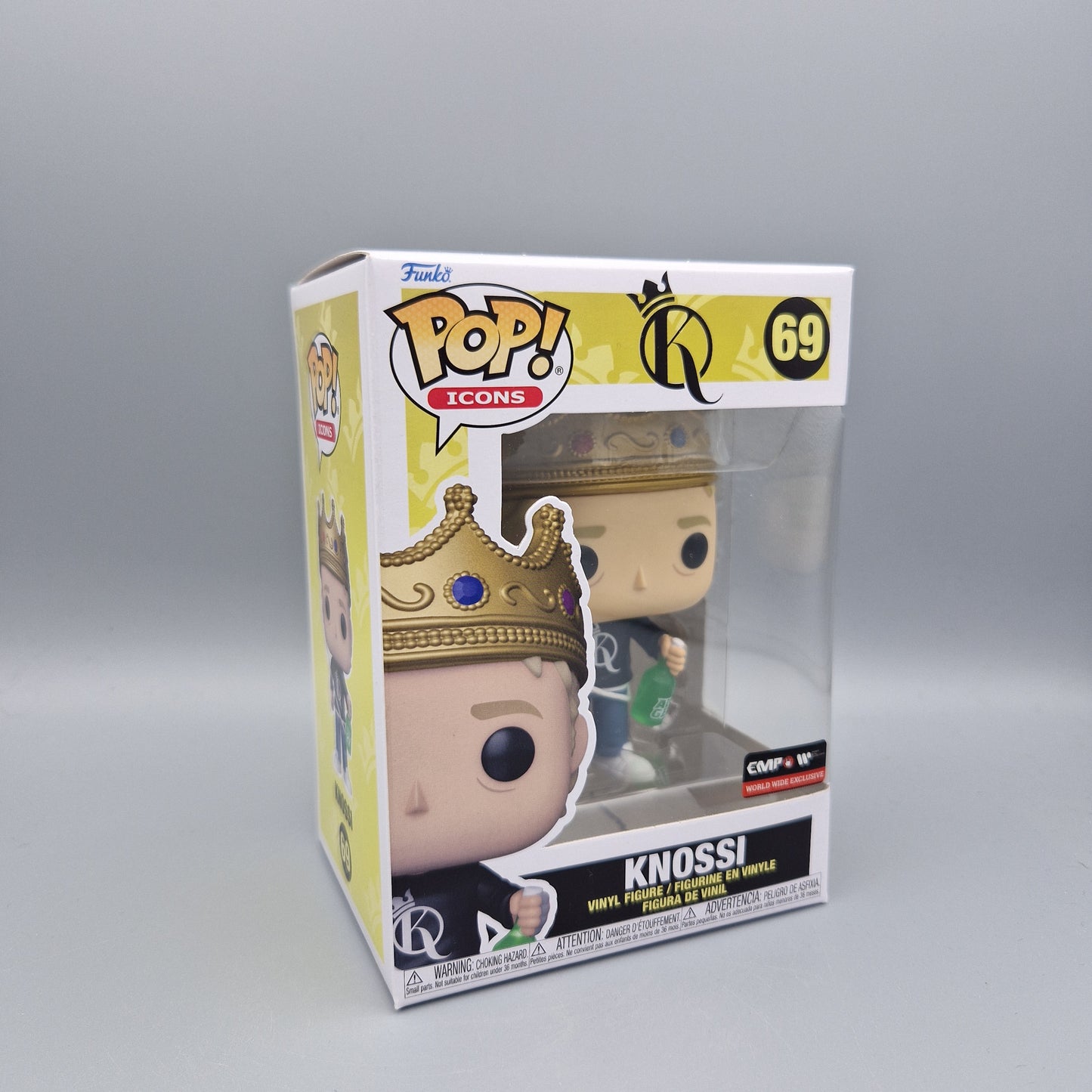 Funko Pop! Icons Knossi	#69	Knossi	EMP Exclusive	Zustand:	Sehr Gut