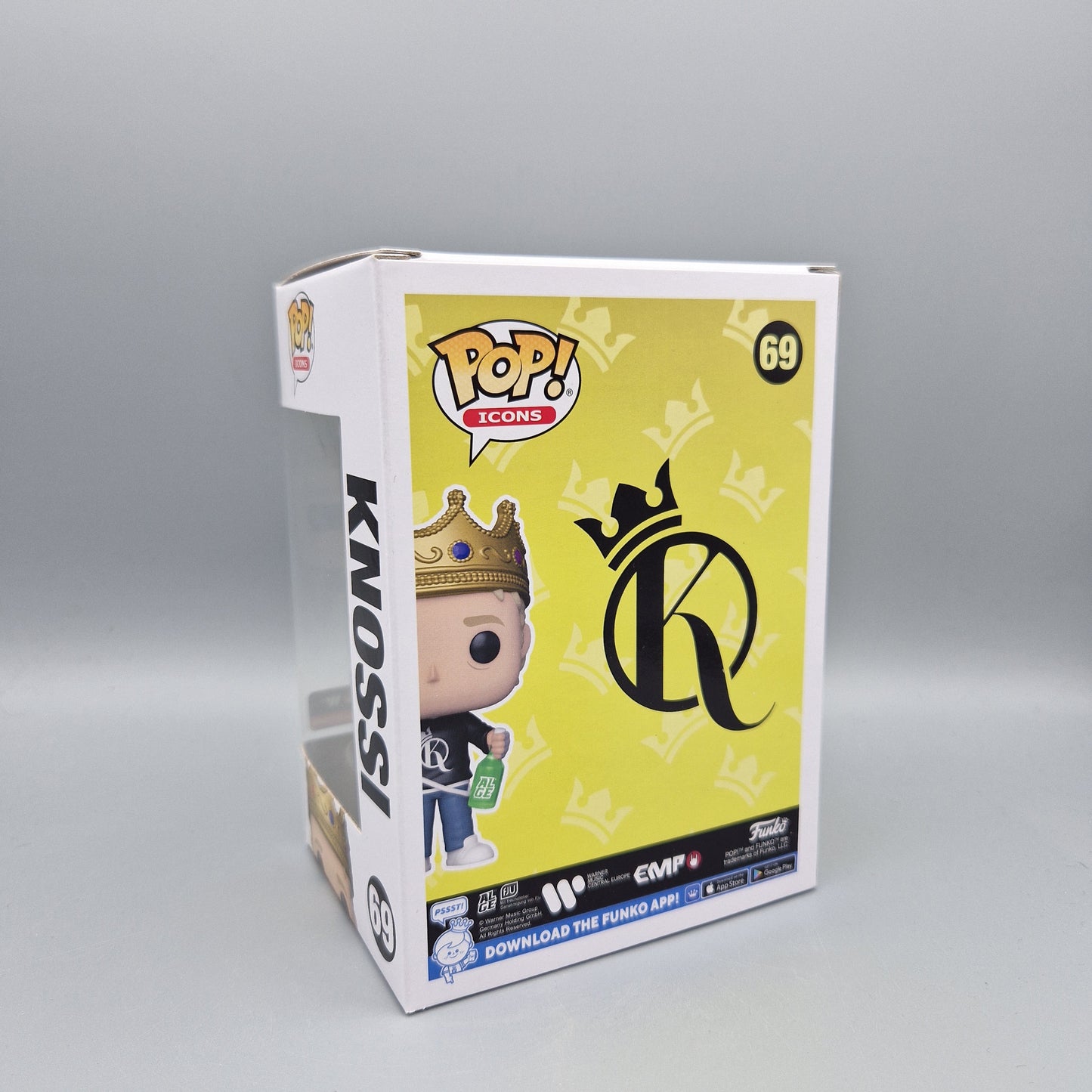 Funko Pop! Icons Knossi	#69	Knossi	EMP Exclusive	Zustand:	Sehr Gut
