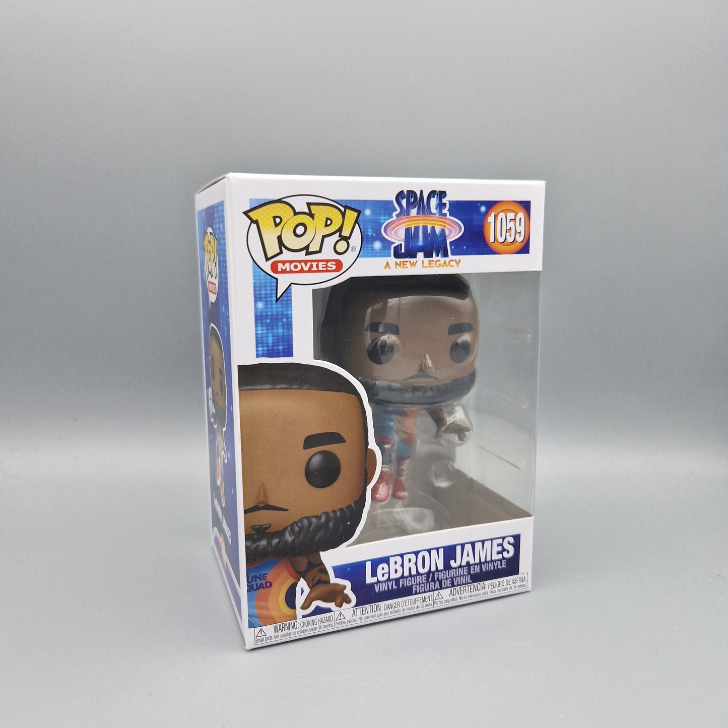 Funko Pop! Movies	Space Jam 	#1059	LeBron James	Zustand:	Sehr Gut
