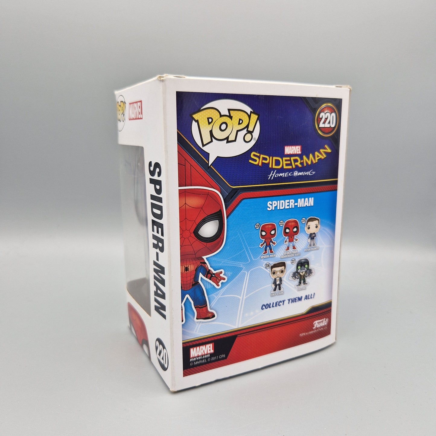 Funko Pop! Marvel - Spider-Man	#220	Spider-Man			Zustand:	Gut