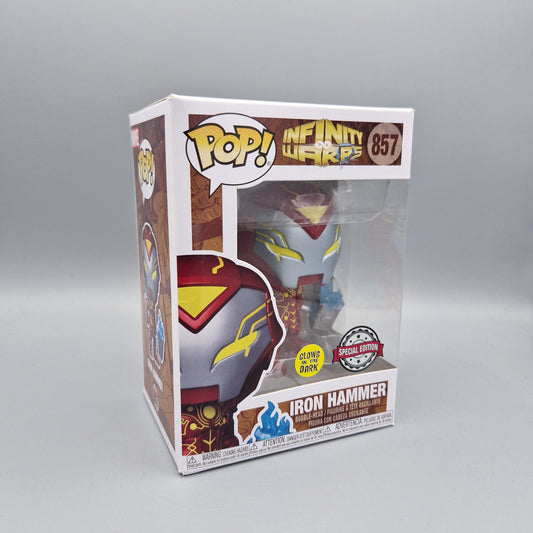 Funko Pop! Marvel - Infinity Warps	#857	Iron Hammer	Special Edition	Glows in the Dark