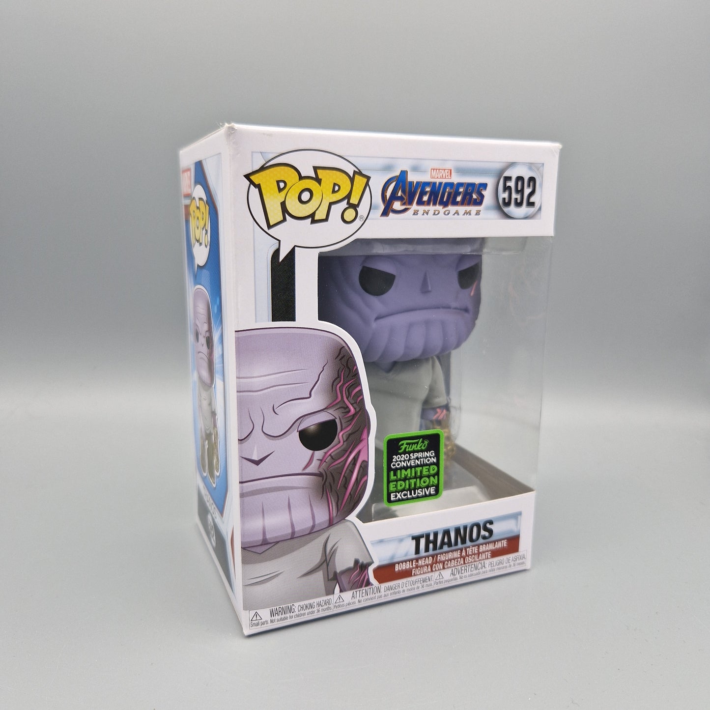 Funko Pop! Marvel - Avengers	#592	Thanos	2020 Spring Convention