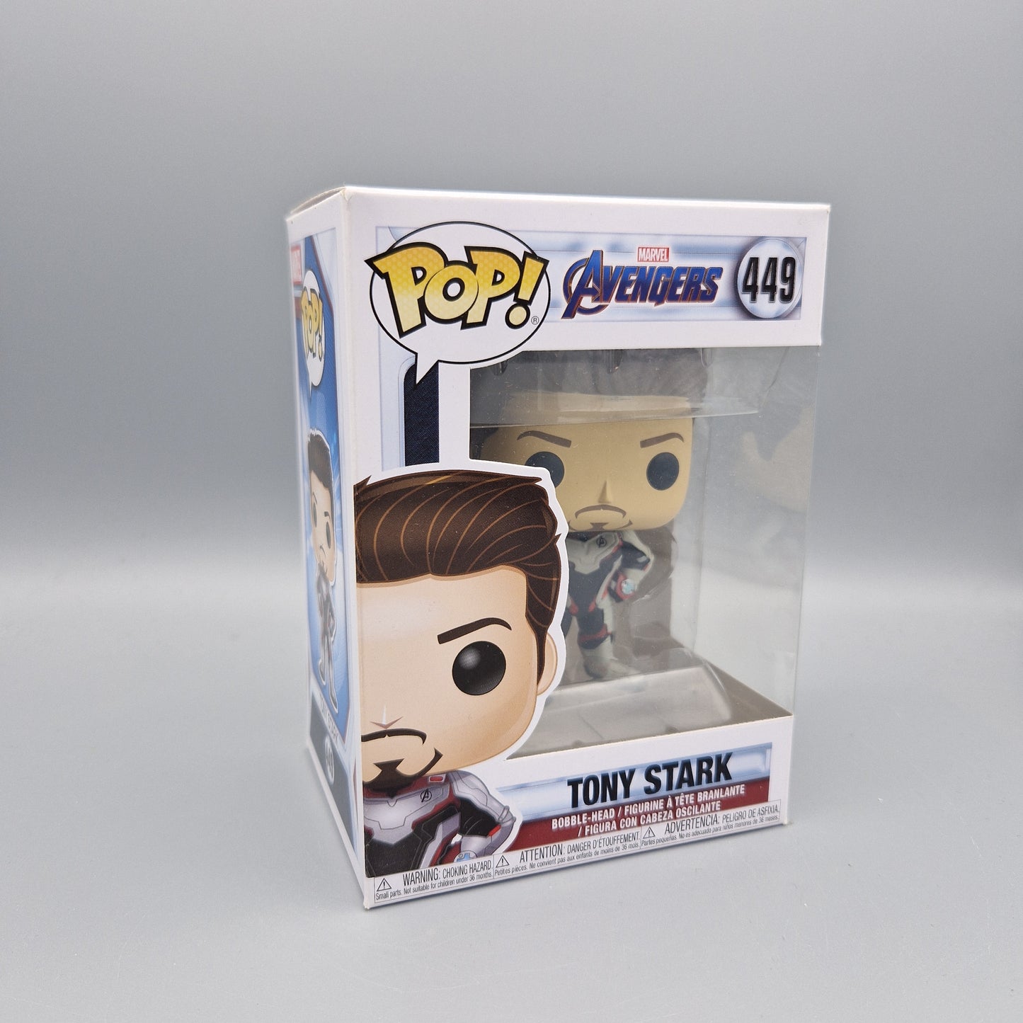 Funko Pop! Marvel - Avengers	#449	Tony Stark			Zustand:	Sehr Gut