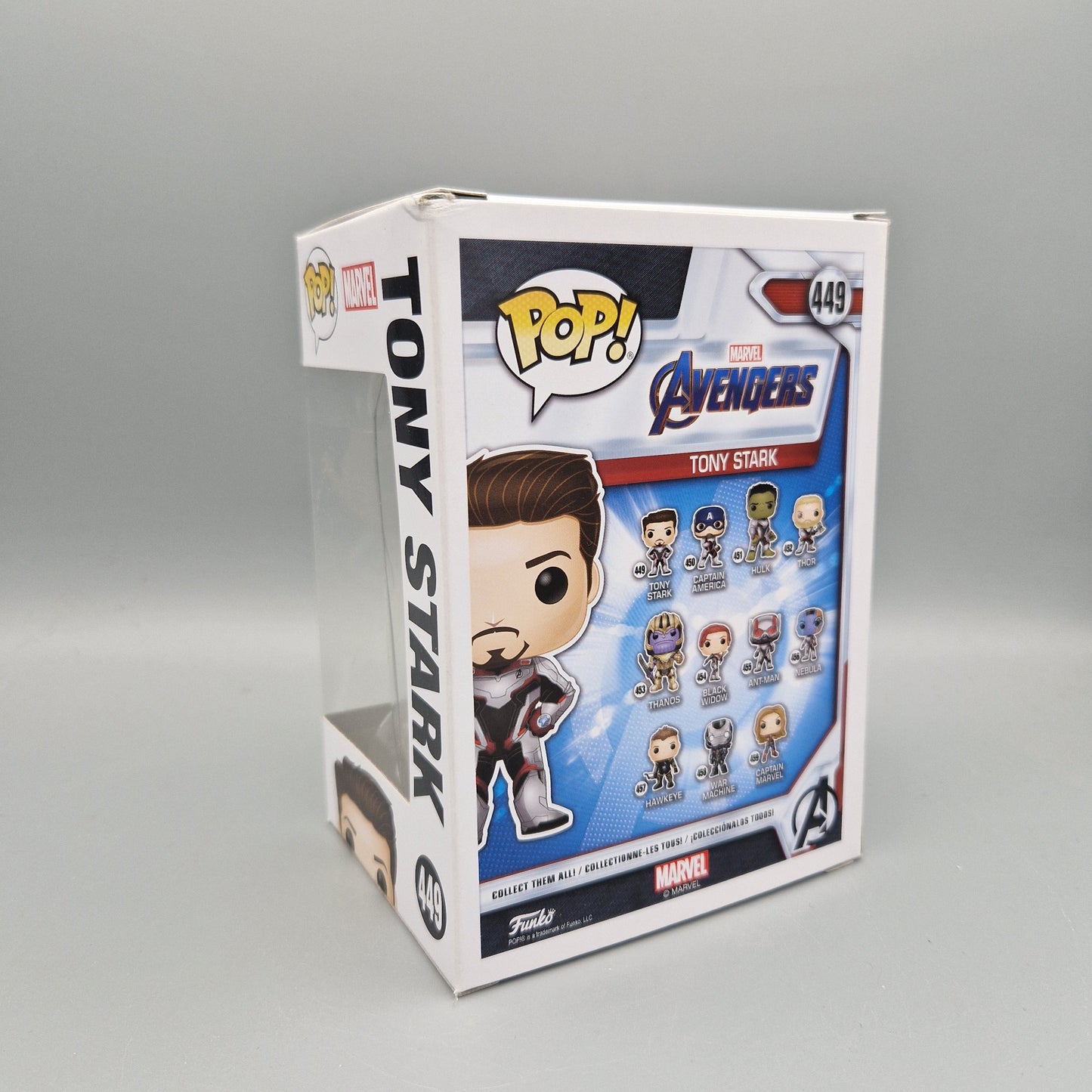 Funko Pop! Marvel - Avengers	#449	Tony Stark			Zustand:	Sehr Gut