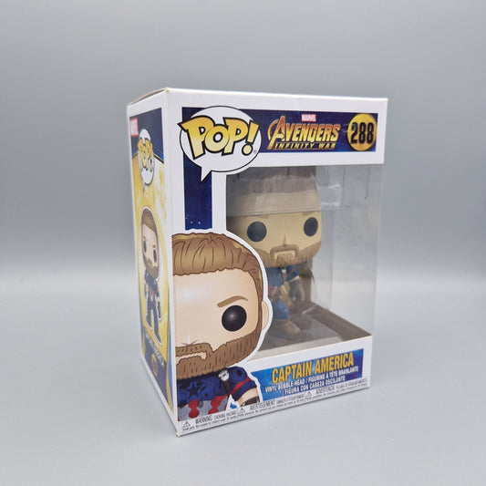 Funko Pop! Marvel - Avengers	#288	Captain America			Zustand:	Gut
