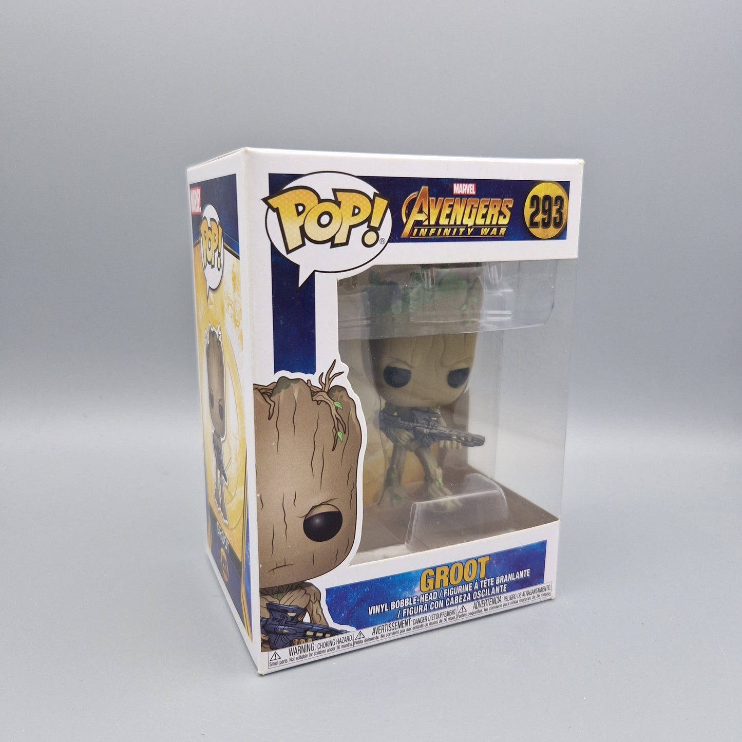 Funko Pop! Marvel - Avengers	#293	Groot			Zustand:	Sehr Gut