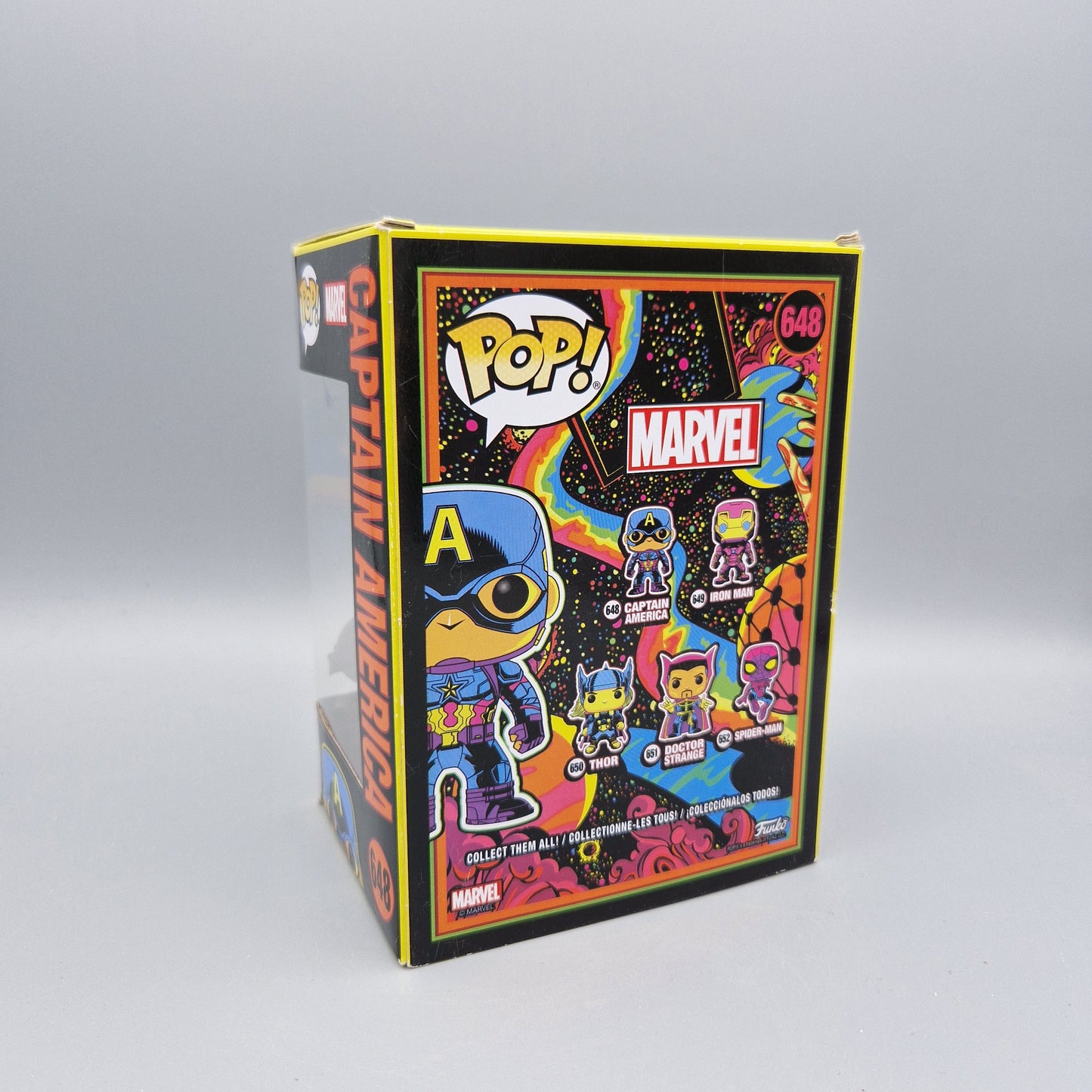 Funko Pop! Marvel	#648	Captain America	Special Edition