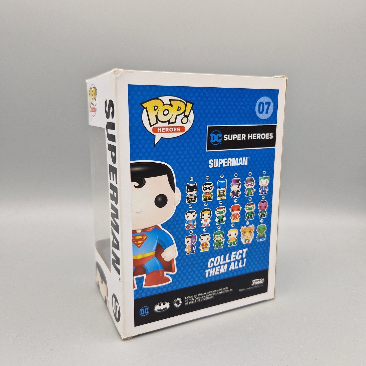 Funko Pop! Heroes	Super Heroes	#07	Superman			Zustand:	Gut