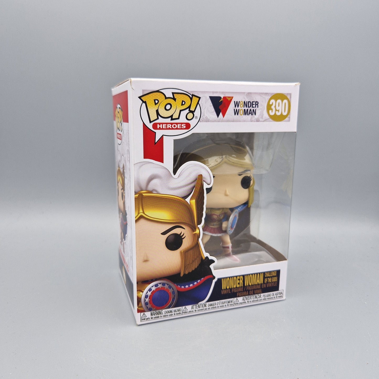 Funko Pop! Heroes	Wonder Woman 80th	#390	Wonder Woman (Challenge of the Gods)			Zustand:	Gut