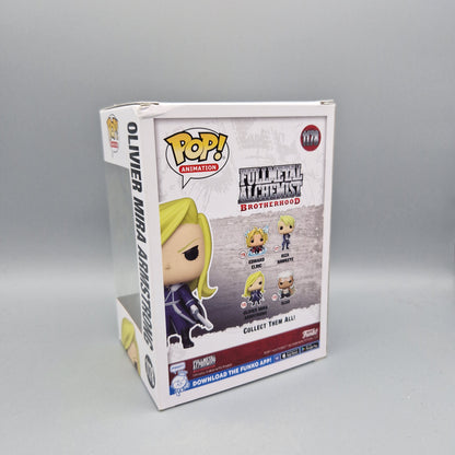 Funko Pop! Animation	Fullmetal Alchemist: Brotherhood	#1178	Olivier Mira Armstrong