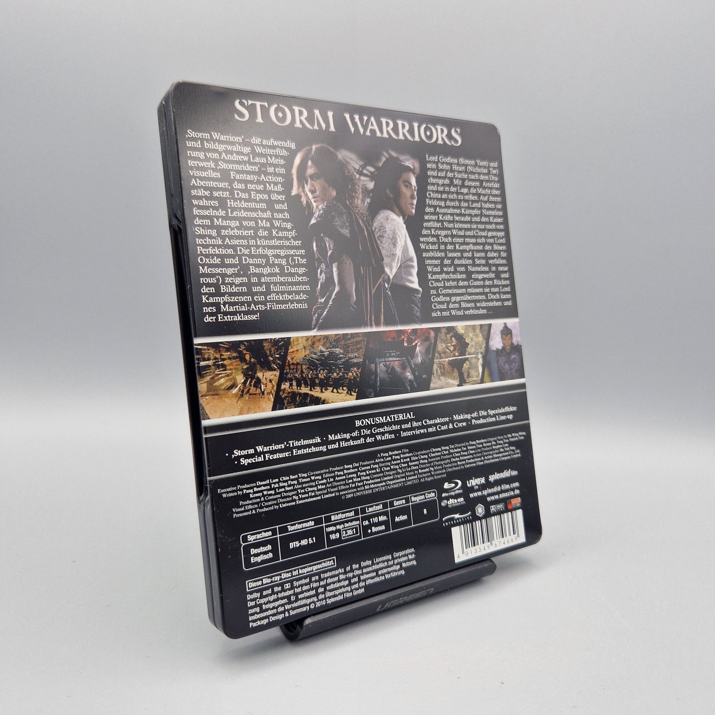 Blu-Ray Film: Storm Warriors	Steelbook	Limited Edition	Zustand:	Gut