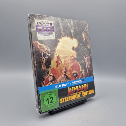 Blu-Ray Film: Jumanji	Steelbook		Zustand:	Neu
