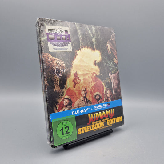 Blu-Ray Film: Jumanji	Steelbook		Zustand:	Neu