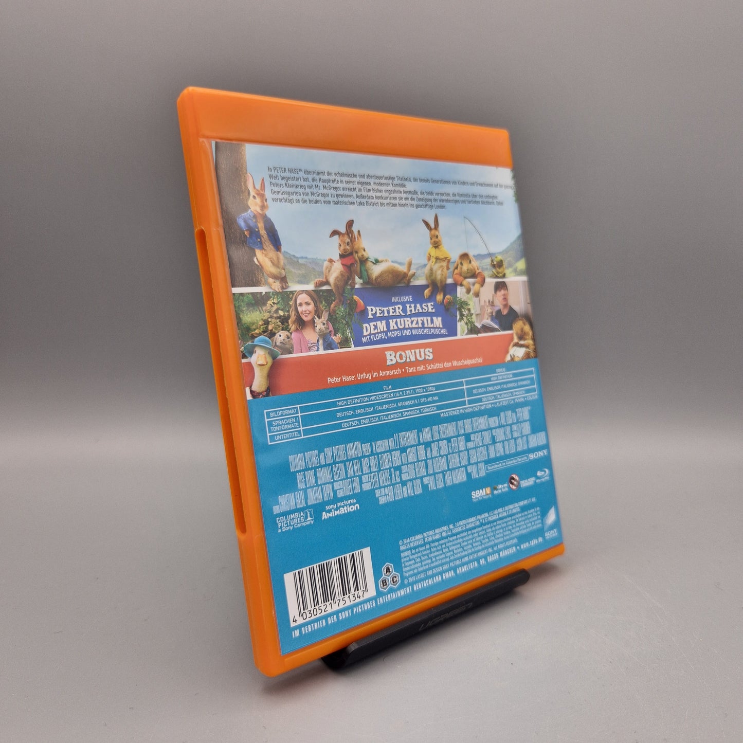 Blu-Ray Film: Peter Hase			Zustand:	Sehr Gut