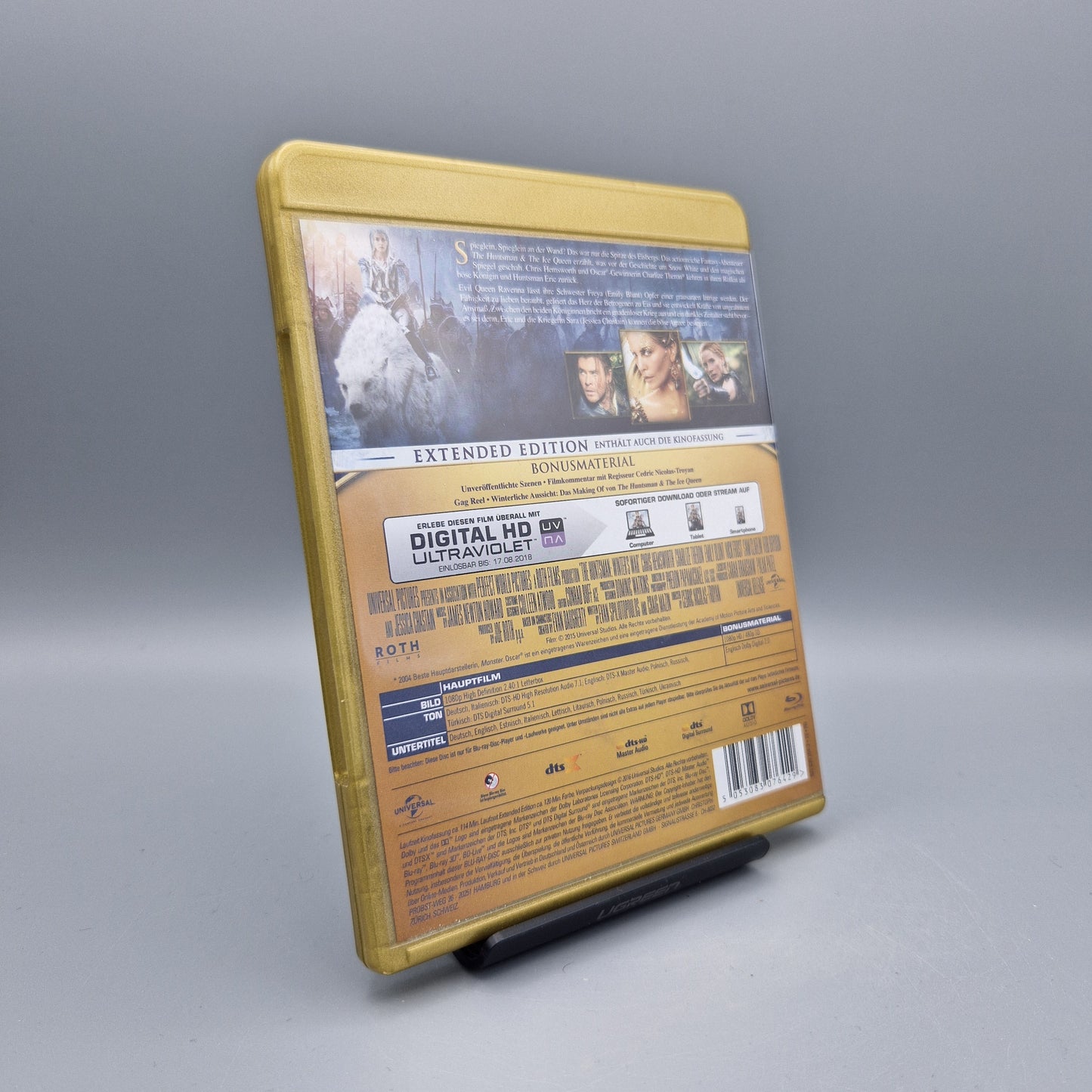 Blu-Ray Film: The Huntsman & The Ice Queen	Extended Version