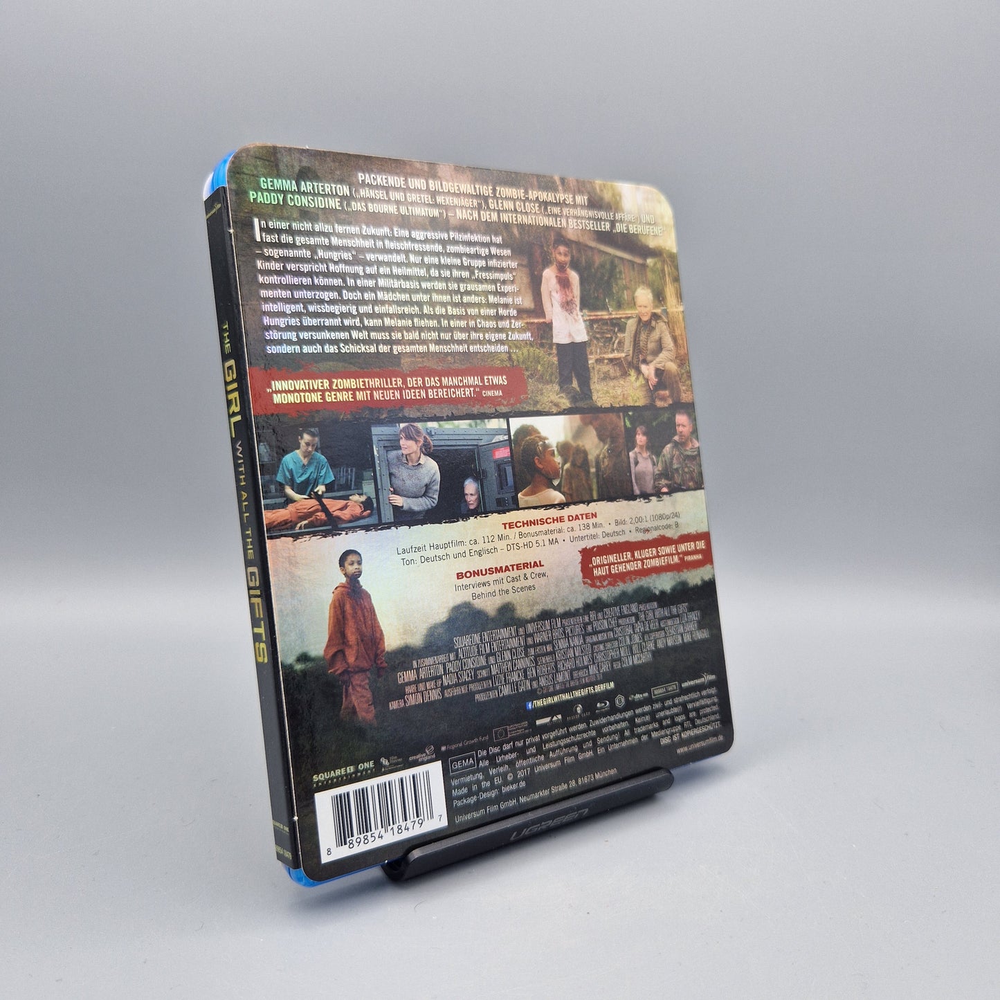 Blu-Ray Film: The Girl with all the Gifts		im Pappschuber