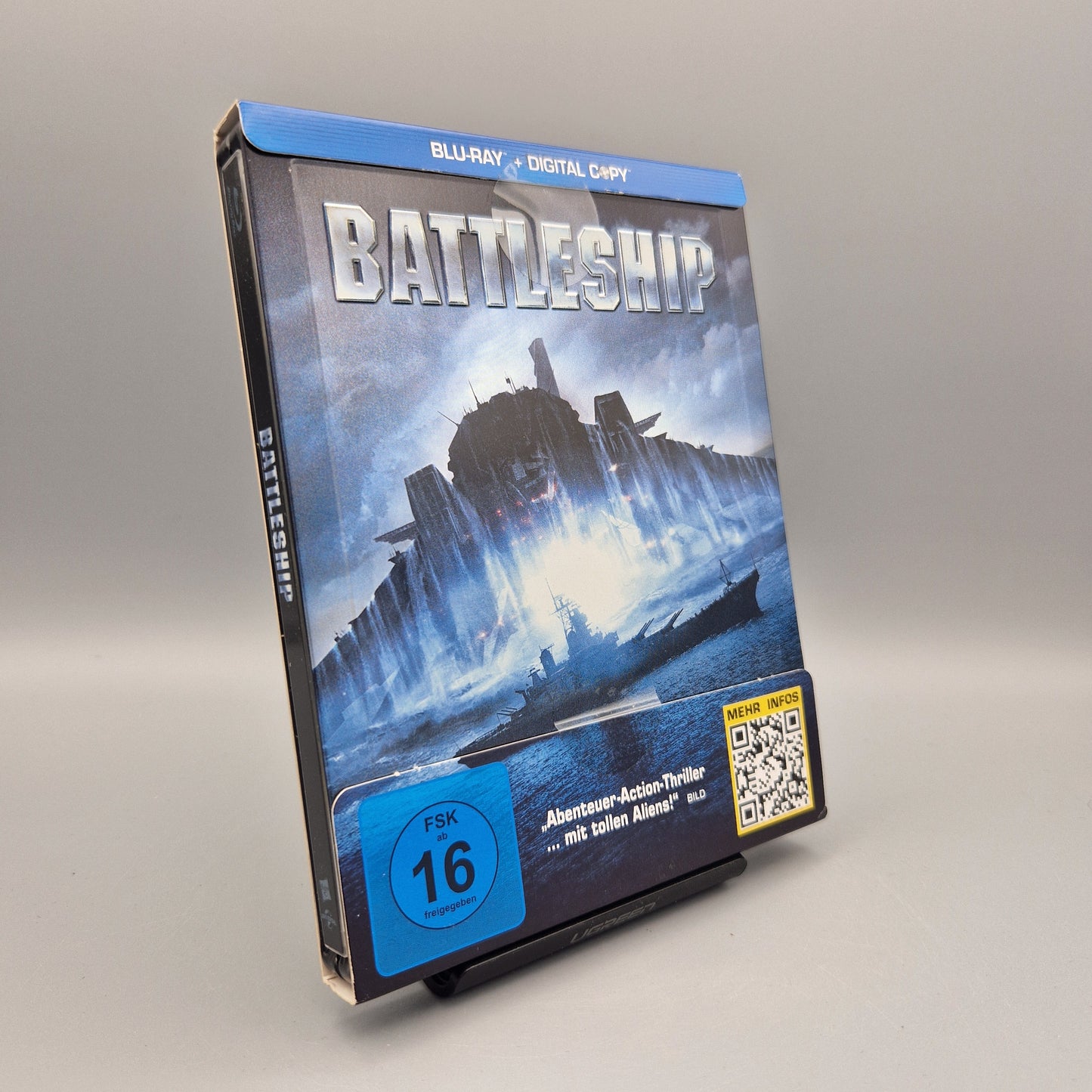 Blu-Ray Film: Battleship	Steelbook		Zustand:	Sehr Gut