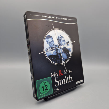 Blu-Ray Film: Mr. & Mrs. Smith	Steelbook	Collection	Zustand:	Gut