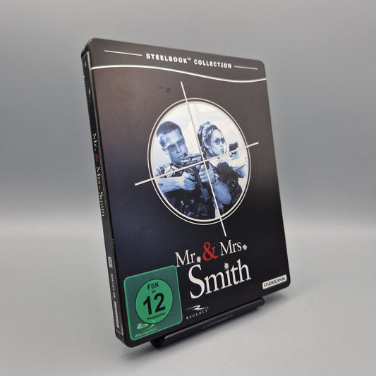 Blu-Ray Film: Mr. & Mrs. Smith	Steelbook	Collection	Zustand:	Gut