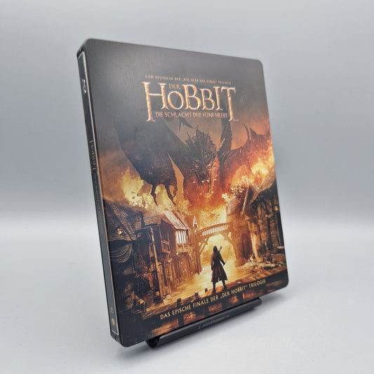 Blu-Ray Film: Der Hobbit: Die Schlacht der fünf Heere	Steelbook		Zustand:	Gut