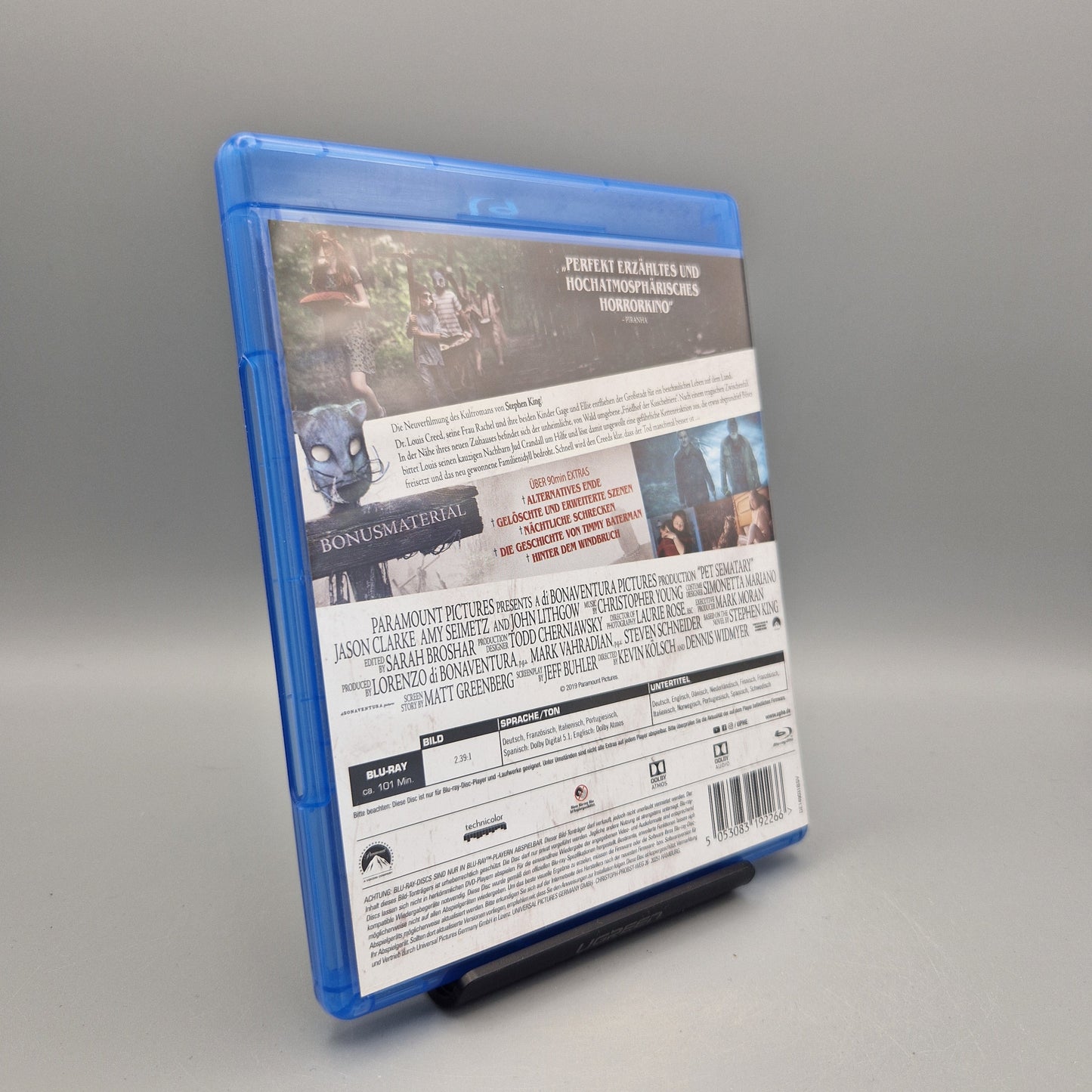 Blu-Ray Film: Friedhof der Kuscheltiere			Zustand:	Sehr Gut