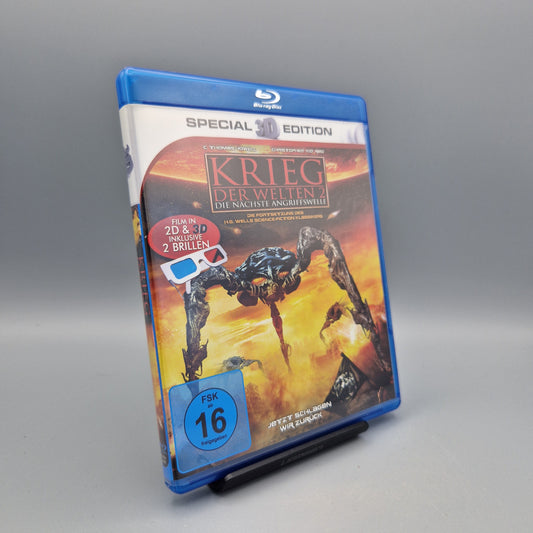 Blu-Ray Film: Krieg der Welten 2 3D + 2D			Zustand:	Sehr Gut
