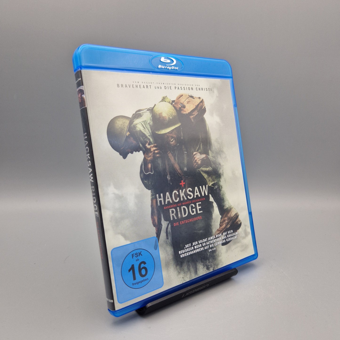 Blu-Ray Film: Hacksaw Ridge - Die Entscheidung			Zustand:	Gut
