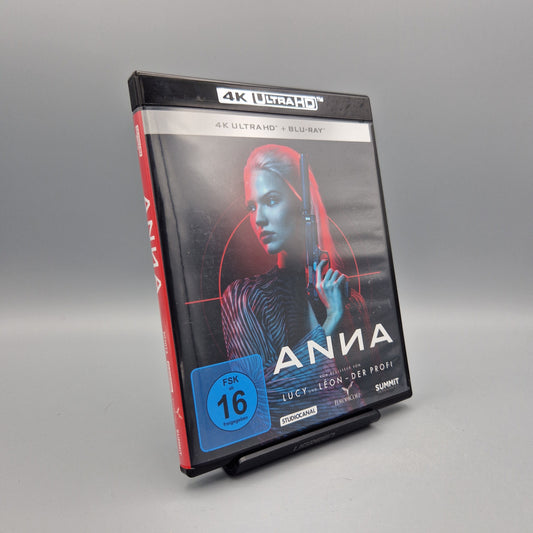 Blu-Ray Film: 4K Ultra HD	Anna		mit Sasha Luss	Zustand:	Sehr Gut