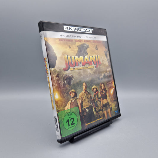 Blu-Ray Film: 4K Ultra HD	Jumanji: Willkommen im Dschungel			Zustand:	Sehr Gut