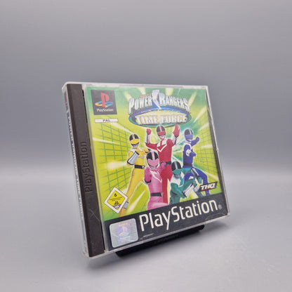 Playstation 1 Spiel: Power Rangers - Time Force		Hülle defekt