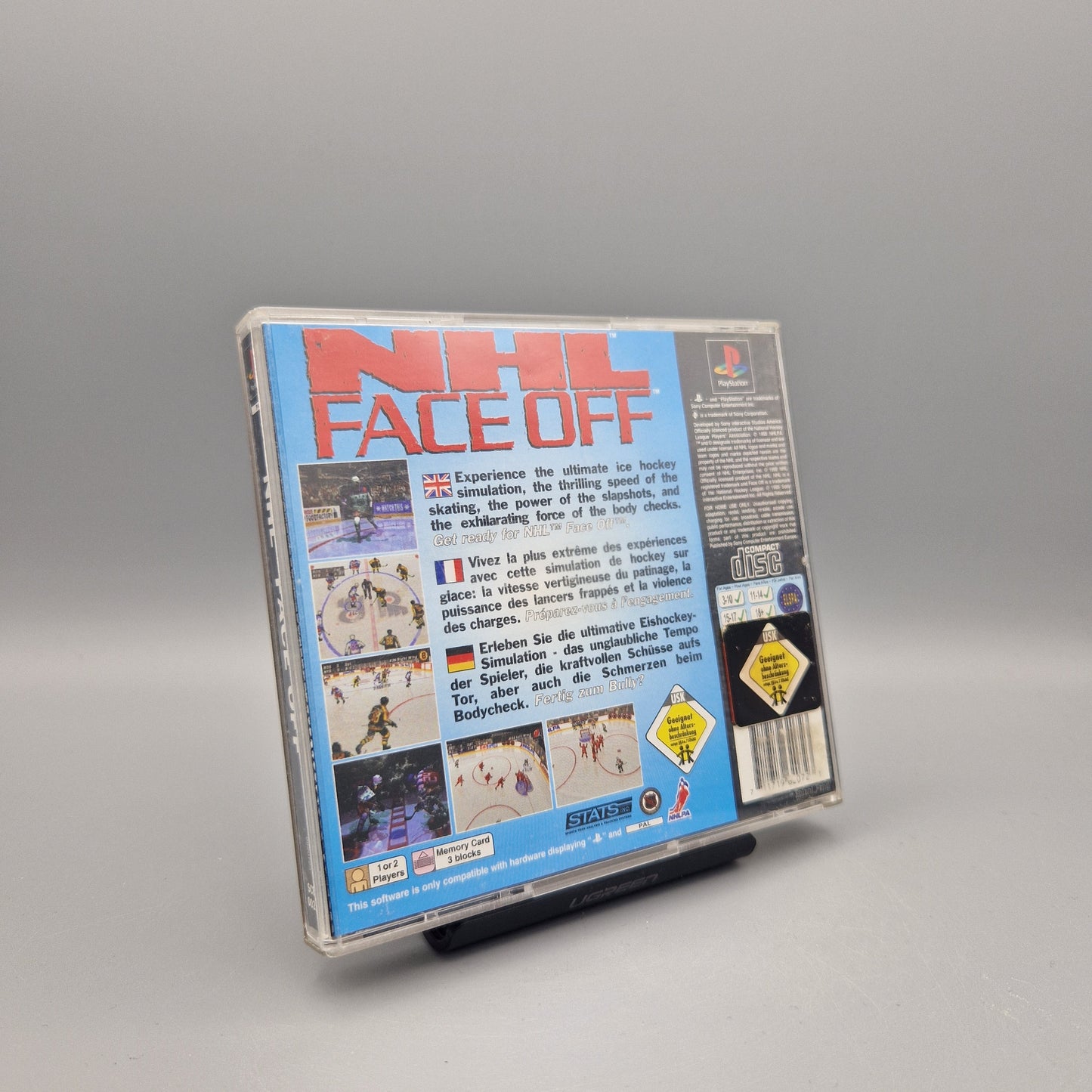 Playstation 1 Spiel: NHL Face Off			Zustand:	Gut