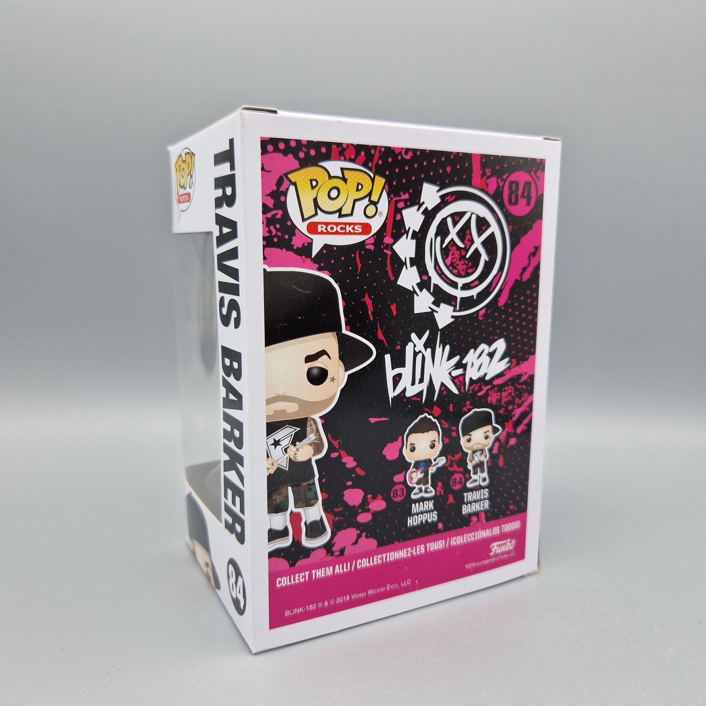 Funko Pop! Rocks	Blink-182	#84	Travis Barker		Vinylfigur