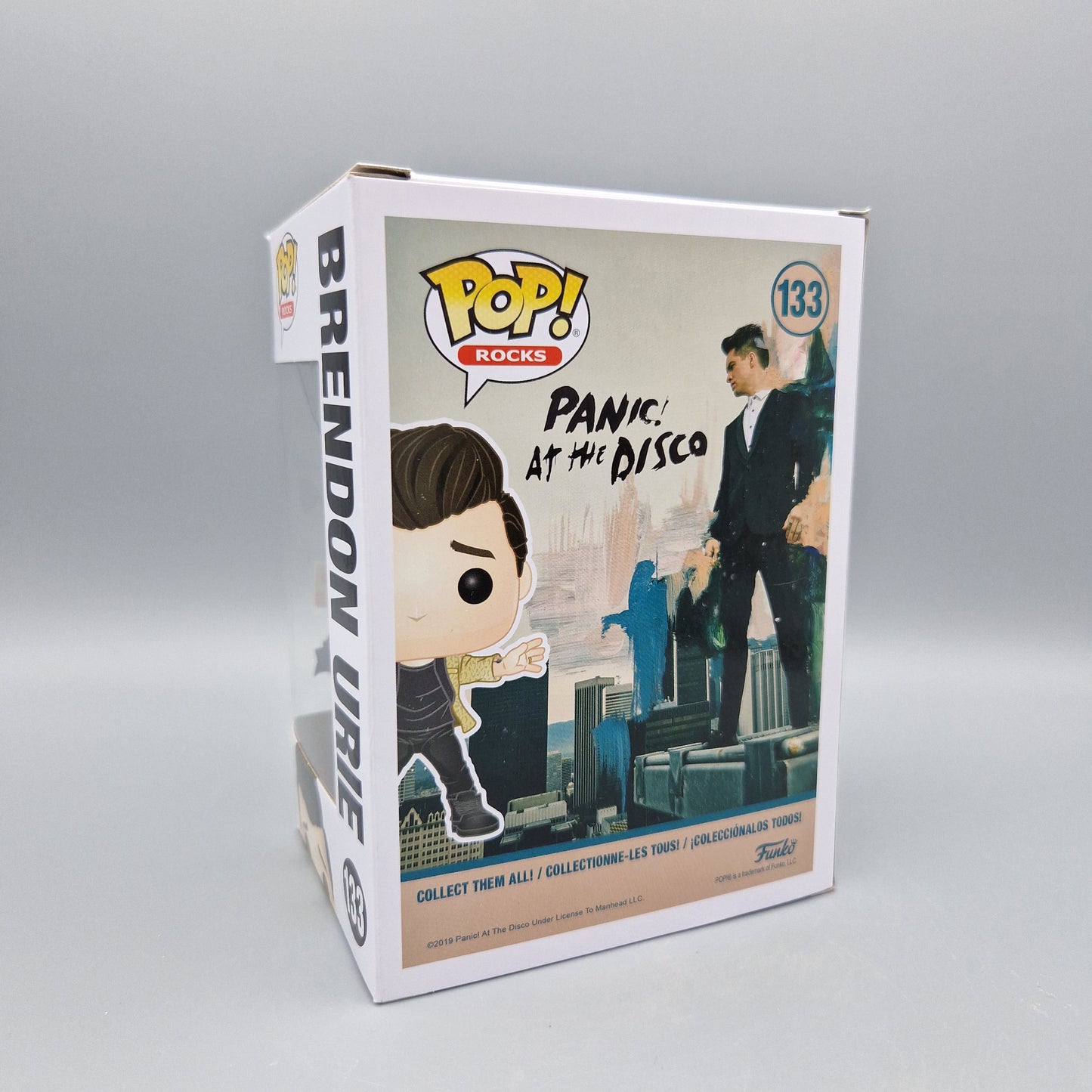 Funko Pop! Rocks	Panic! At the Disco	#133	Brendon Urie	Special Edition
