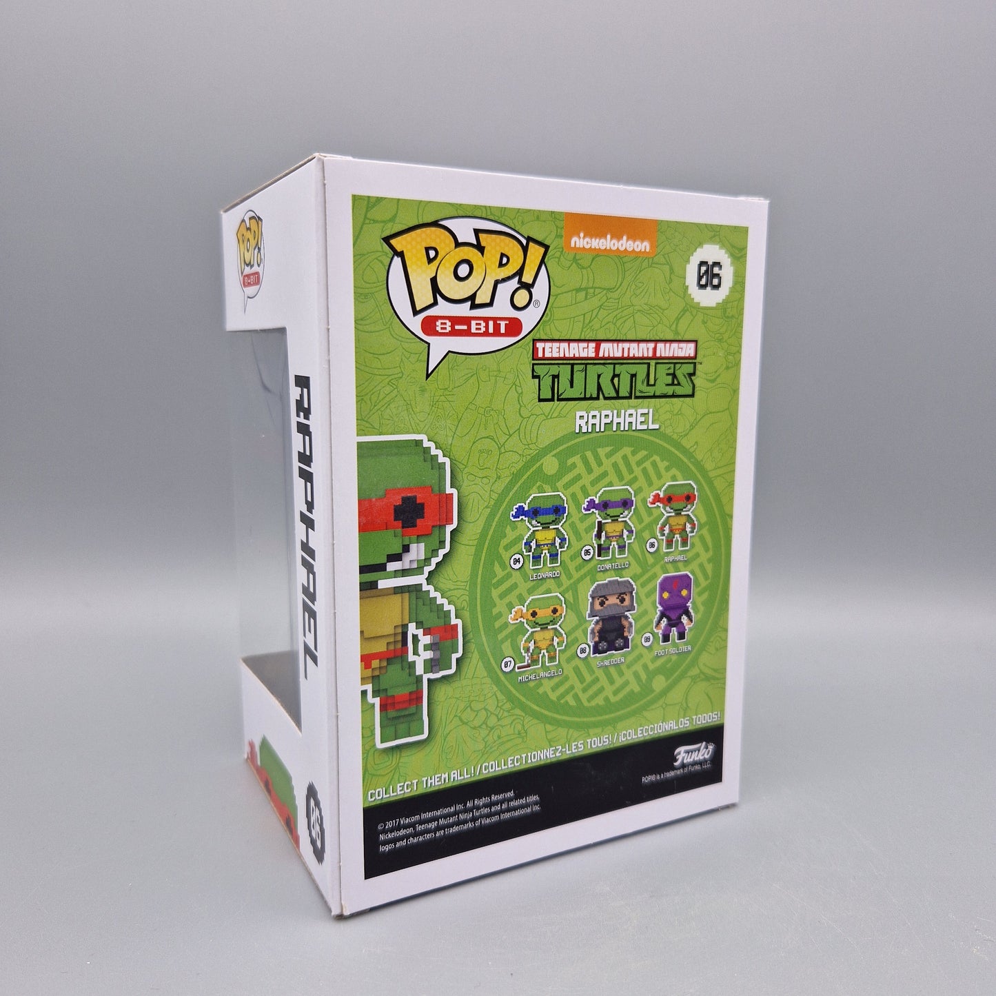 Funko Pop! 8-Bit	Teenage Mutant Ninja Turtles	#06	Raphael		Vinylfigur