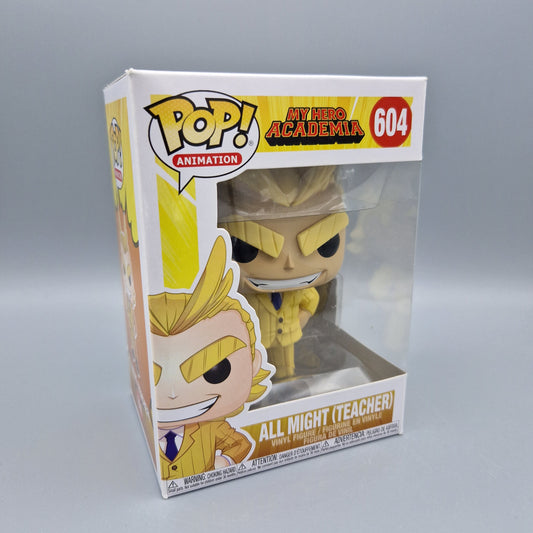 Funko Pop! Animation	My Hero Academia	#604	All Might (Teacher)		Vinylfigur