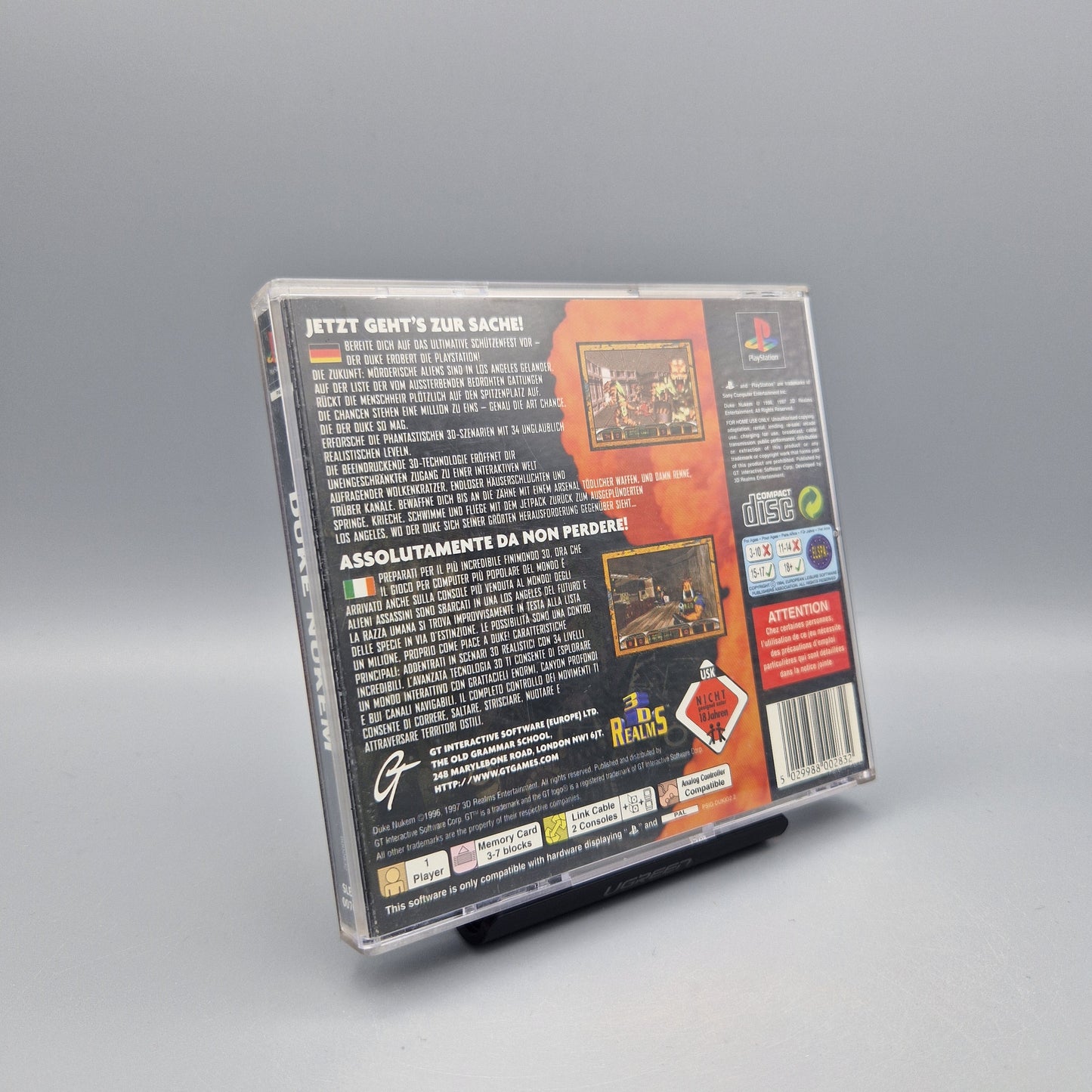 Playstation 1 Spiel: Duke Nukem			Zustand:	Gut
