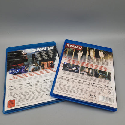 Blu-Ray Film: 2-Film Set: Saw IV und Saw V
