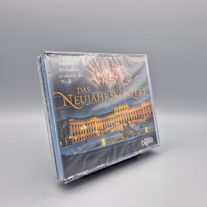 Musik CD: Das Neujahrskonzert - Wiener Melodien erobern die Welt	4 CD's	B-Ware Hülle leicht defekt