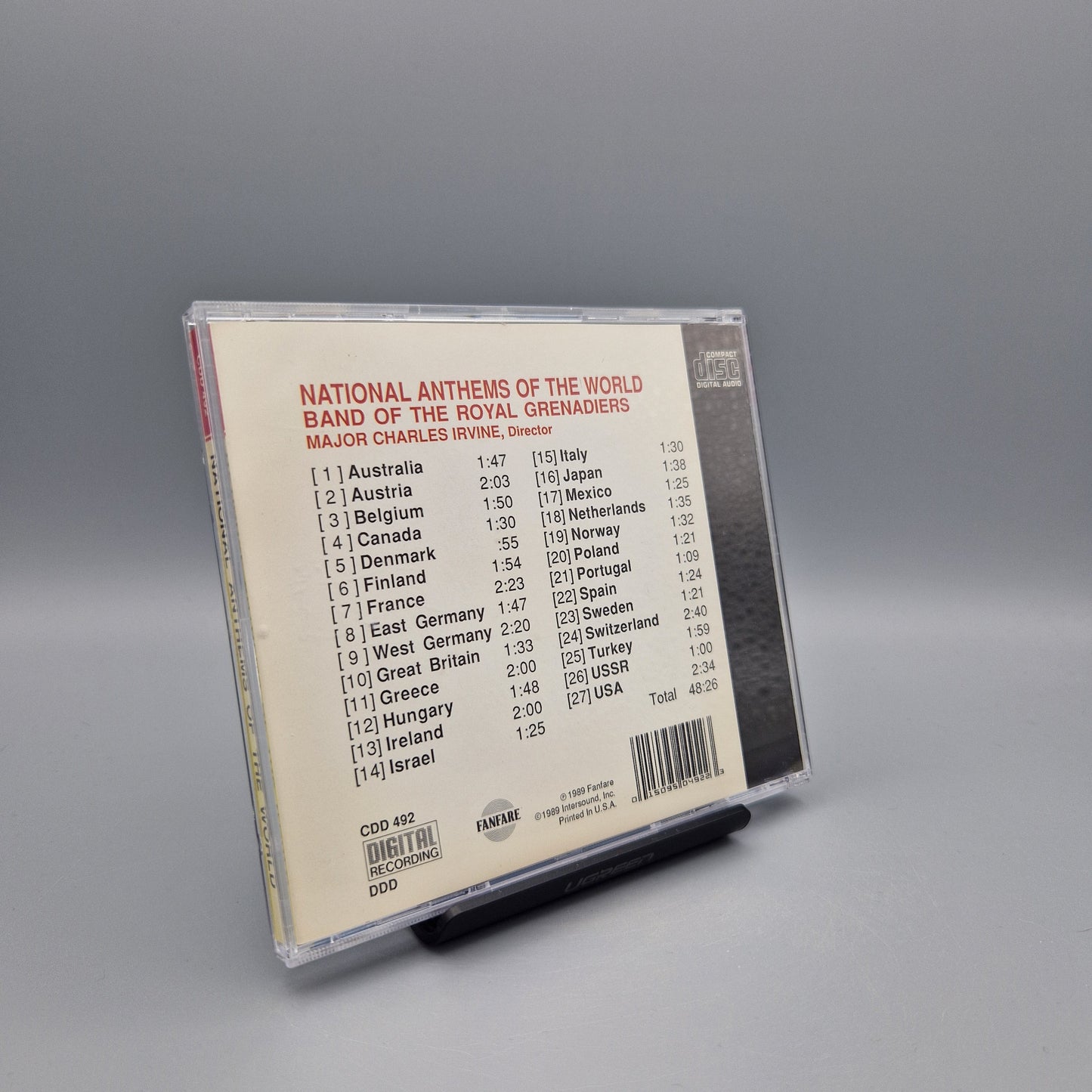Musik CD: Anthems of the World