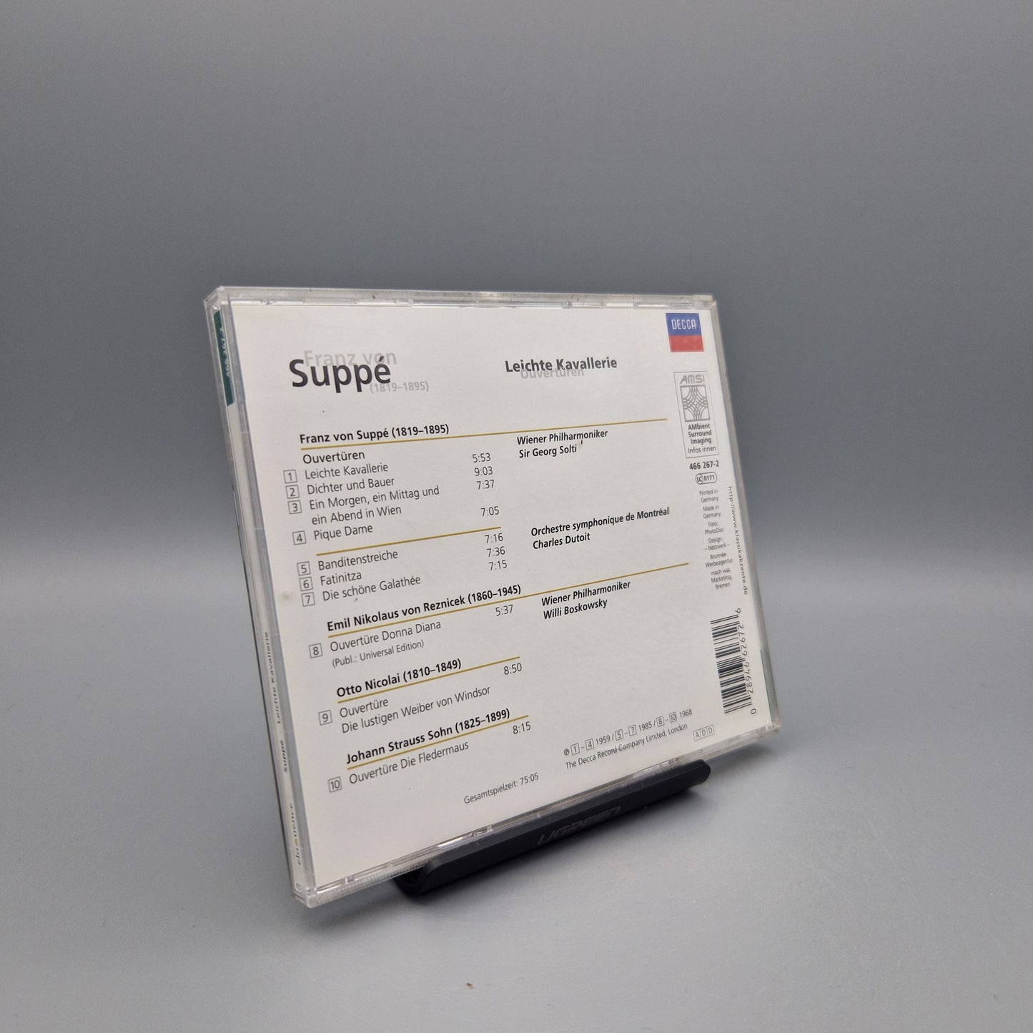 Musik CD: Franz von Suppé - Leichte Kavallerie (Ouvertüren)