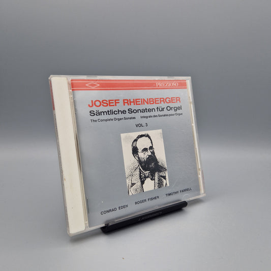 Musik CD: Josef Rheinberger - Sämtliche Sonaten für Orgel	Vol. 3