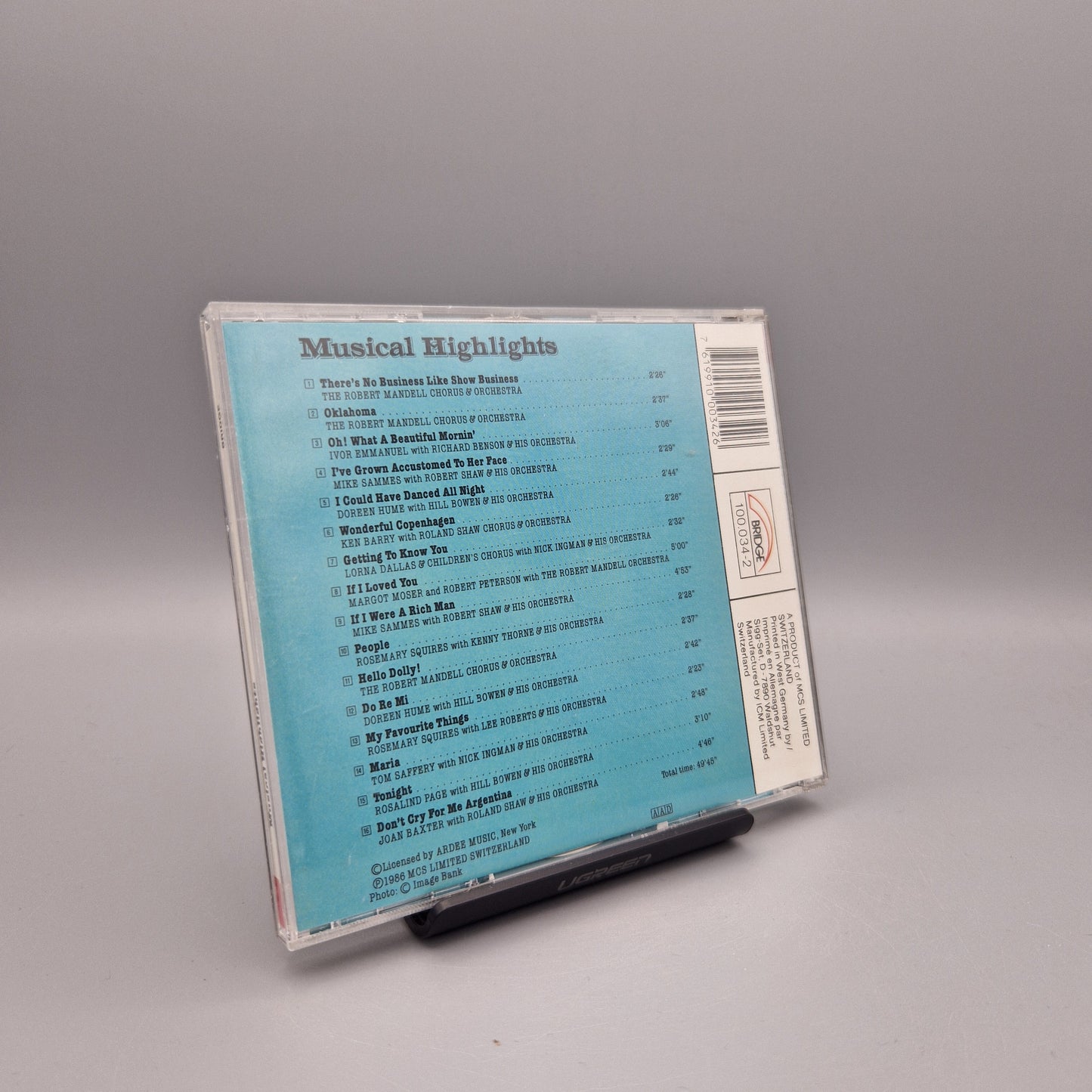 Musik CD: Musical Highlights