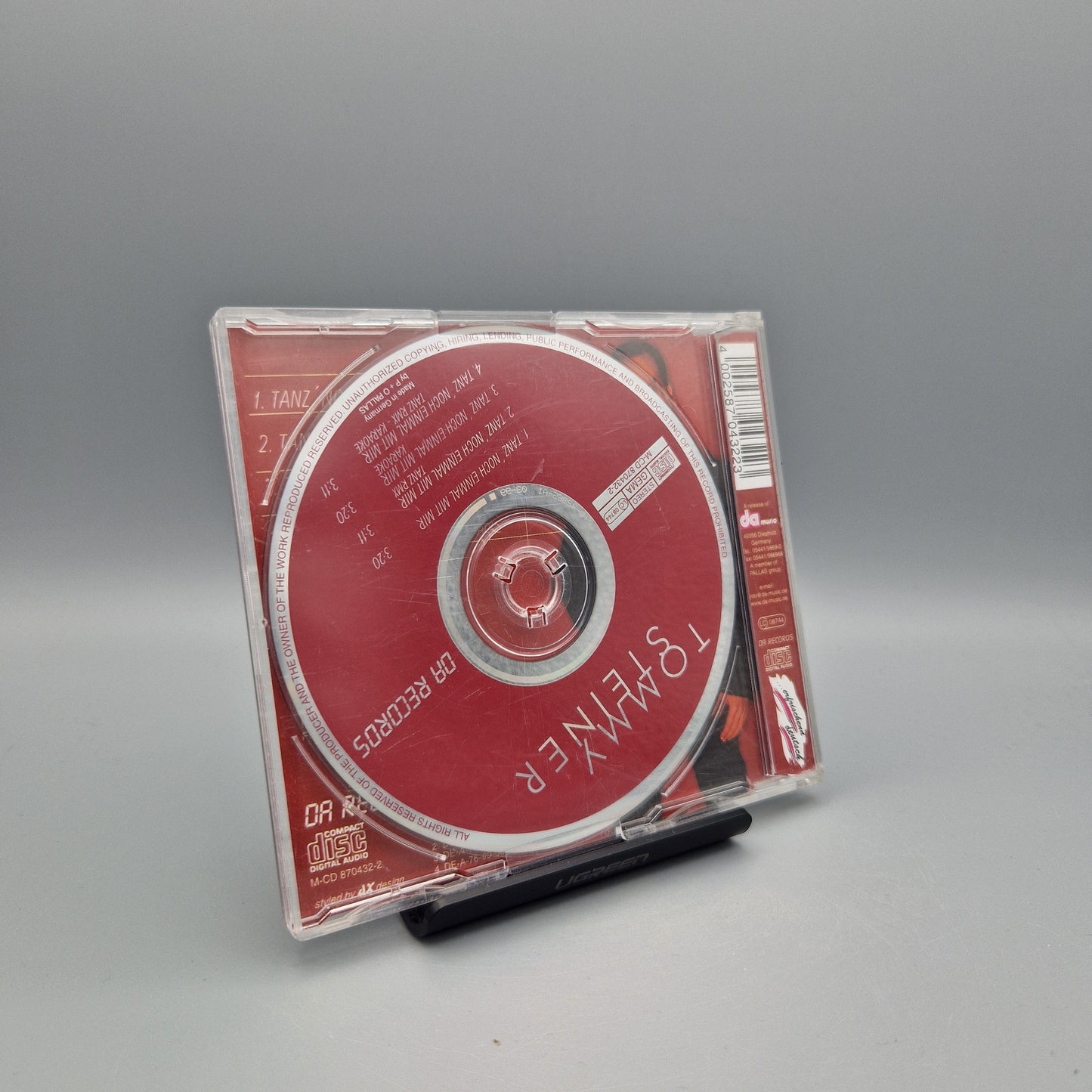 Musik CD: Tommy Steiner - Tanz' noch einmal mit mir	Maxi-CD
