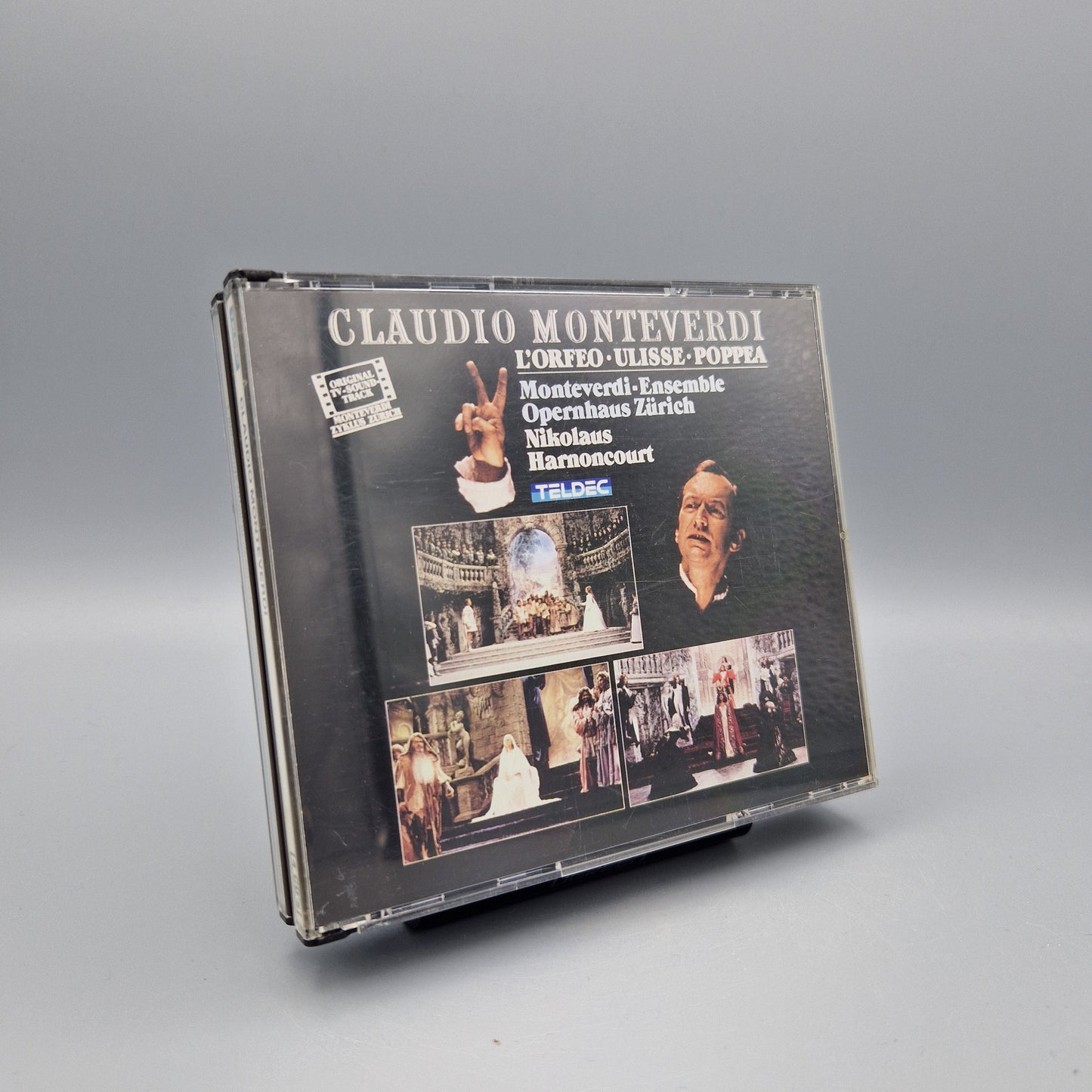 Musik CD: Claudio Monteverdi - L'Orfeo, Ulisse, Poppea	4 CD's